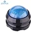 Manual Massage Ball Pain Relief Back Roller Massager Self Massage Therapy and Relax Full Body Tools for Sore Muscle Joint Pain Essential Oils or Lotion Relax (Blue)