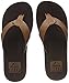 Reef Men's Sandal Twinpin | Comfortable Men's Flip Flop With Vegan Leather Upper