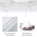 LEISURE TOWN Mattress Pad Queen Size Soft Cotton Mattress Cover,Quilted Fitted Mattress Topper with Deep Pocket fits 8-21 inch Mattress,Breathable Fluffy Pillow Top,Cooling Mattress Protector,White