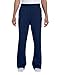 Jerzees Dri-Power Poly Pocketed Open-Bottom Sweatpants, X-Large - J Navy