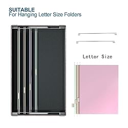 Huolewa File Organizer Box with Mesh
