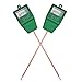 Mudder Soil Moisture Sensor Meter Hydrometer, Soil Water Monitor for Gardening, Farming (2 Pack)