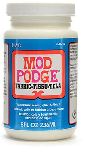Bulk Buy: Plaid Mod Podge Fabric 8 Ounces CS11218 (2-Pack)