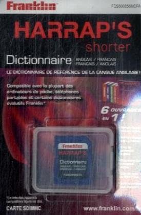Franklin Bookman Sd Fqs 500856 Harrap S Shorter Dictionnaire Anglais Francais 1 Sd Karte Fur Bookman Sd Handhelds Mit Palm Windows Mobile Symbian Os Und Sd Slot Amazon De Software