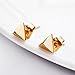 Lureme Classic Jewelry Brass 4mm Cube Square Stud Earrings for Women Girls (02004560-Geometric)