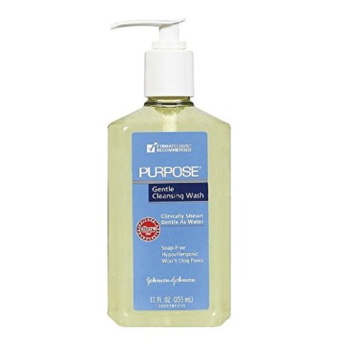 (Pack of 3) Purpose Gentle Cleansing Wash, 12-Ounce Pump Bottle
