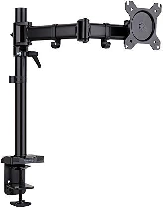 Lumsing Monitor Mount Ultra Tilting Monitor Stand Monitor Arm Table Mount Flat Screen Bracket for LCD/LED Monitors 13"– 27"