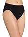 Bali Womens Comfort Revolution Seamless Hicut Briefs-underwear, 1 Pack - Black For Daywear, 11 US