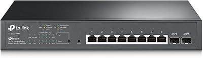 TP-Link SG2210MP 10 Port Gigabit PoE Smart Switch 8 PoE+ Ports 150W