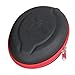 Hetmitshell Hard EVA Travel Case Fits Mpow 059(Black Case + Red Zipper)
