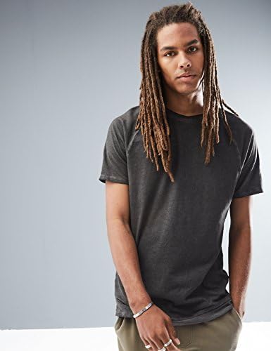 Rebel Canyon Young Men's Short Sleeve Vintage Wash Longline T-Shirt