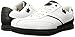 Brunswick Vapor Mens Bowling Shoe White/Black, 10.5