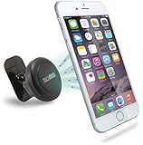 TechMatte MagGrip Sticker Universal Dashboard Car Mount Holder for Smartphones including iPhone 6, 6S, Galaxy S6, S6 Edge - Black