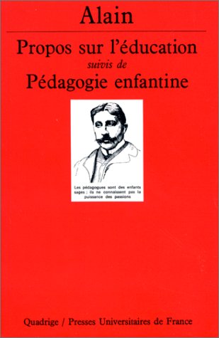 Propos sur l'Ã©ducation, suivi de 