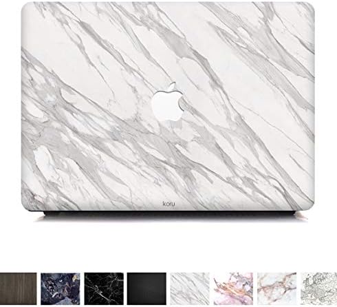 Koru Premium Minimalist White Marble Vinyl Decal Skin Sticker Case Cover for MacBook Pro 15 inch Retina Without CD Drive (Model A1398)