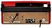 Pyle Vintage Turntable – Retro Vinyl Stereo System With Bluetooth, USB Reader, SD Card Slot and 3-Inch Speakers – Audio Files to MP3 with Remote and LCD Display (PTR8UR)thumb 3