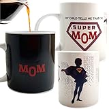 InGwest. Funny Coffee Mug for Super Mom. Best Mom