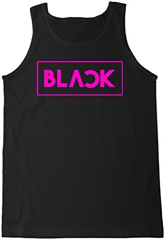 FTD Apparel Men's BlackPink Tank Top - Medium Black