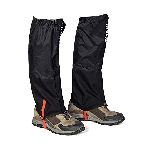 IDAND Leg Gaiters for Hiking Waterproof Snow Boot Gaiters Anti-Tear Oxford Fabric Snow Shoes for Outdoor Hiking Walking Hunting Climbing Mountain - Thumbnail 7