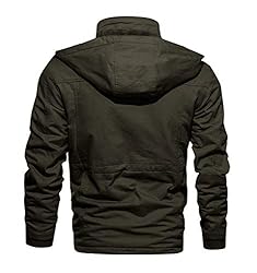 CRYSULLY Men Multi Cargo Pocket Tactical Safari