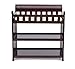 Delta Children Eclipse Changing Table with Changing Pad, Dark Chocolate