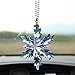XIANGBAN Ice Smurfs Crystal Snowflake Ornaments Home Decor Winter Decoration (2019-Blue)