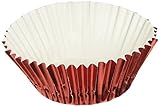 Fox Run Red Foil Standard Bake Cups, 32 Cups(2Pack)