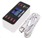 Multi USB 8-Port Smart Fast Desktop Hub Wall