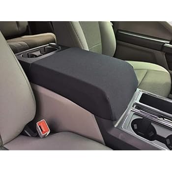 Auto Console Covers Compatible With The Ford F350 2010 2019 Truck Center Console Armrest Cover Waterproof Neoprene Fabric Black