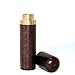 Vecent Portable Wood Toothpick Holder Mini Toothpick box Pocket Toothpick Holder (Dark Brown)