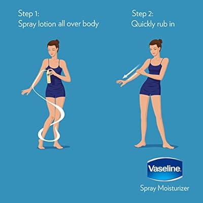 vaseline intensive care spray moisturizer aloe soothe