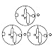 Hipa (Pack of 3 Float Bowl Gasket for Briggs Stratton 698781 Nikki Carburetor John Deere Troy-Bilt Toro Lawn Mowers