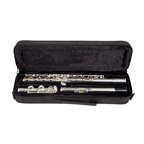 Lexington Advanced Silver Plated Closed Hole C Flute with Carrying Case