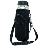 40 oz Sleeve Pouch w/ Adjustable Shoulder and Hand Straps for Hydro Flask Bottles
