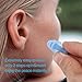 Nnrly 6 Packs Reusable Silicone Ear Plugs, Waterproof Hypoallergenic Noise Reduction Earplugs for Hearing Protection, Suitable for Sleeping,Snoring, Swimming, Concerts, with Storage Bags