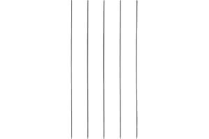 SHINEOFI 5Pcs High Temp Tungsten Wire - Heat Resistant Kiln Wire for Jewelry Making, Ceramic Pottery Firing Tools, Metal Clay & Kiln Accessories