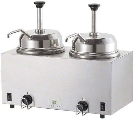 Server Products 81230/FSP Twin Warmers With Pumps by Server Products