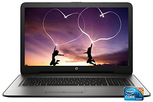 2017 HP 17.3 inch HD+ (1600 x 900) Flagship High Performance Notebook Laptop PC, Intel Core i3-5005U Dual-Core, 6GB DDR3, 1TB HDD, DVD, WIFI, Bluetooth, Windows 10 (Silver)