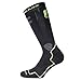Rollerblade Men's High Performance Skating Socks, Black/Green, Large/US 10-12.5