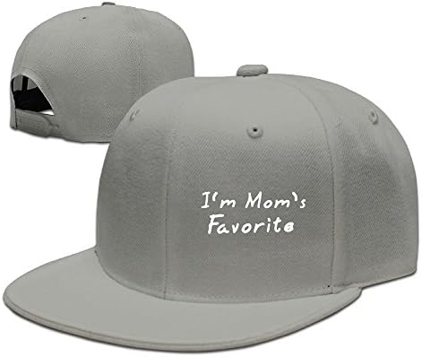 XiaoHans Mens I'm Mom's Favorite Fashion Jogging Ash Cap Hat Adjustable Snapback