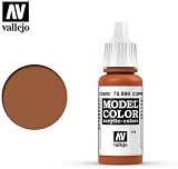 Vallejo Model Color Vermillion 17 ml Acrylic Paint EyeDropper Bottle view 4