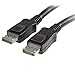 StarTech.com 15 ft DisplayPort 1.2 Cable with Latches - 4K x 2K (4096 x 2160) @ 60Hz - DPCP & HDCP - Male to Male DP Video Monitor Cable (DISPLPORT15L) primary