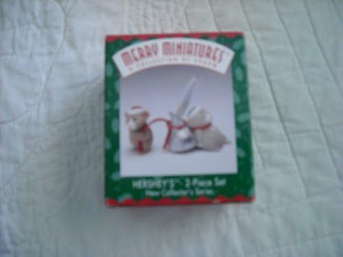 Hallmark Merry Miniatures Hersheys' 2 Piece Set
