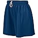 Augusta Sportswear Ladies' Wicking Mesh Performance Workout Running Shorts, Navy, Large