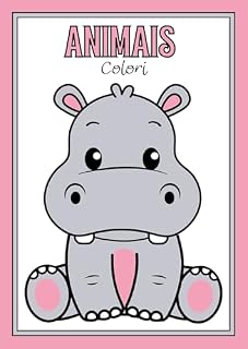 Livro Animais : Colorir