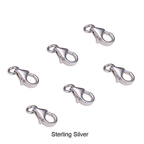 Pandahall elite 925 sterling silver lobster claw clasp …