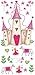 RoomMates Princess Castle Peel and Stick Wall Decal