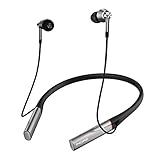1MORE Triple Driver BT in-Ear Headphones Bluetooth Earphones with Hi-Res LDAC Wireless Sound Quality, Environmental Noise Isolation, Fast Charging, Volume Controls with Microphone - Silver