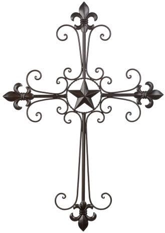Gifts & Decor Lone Star Wall Cross Spiritual Inspirational Home Decor