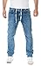 Yazubi Designer Sweatpants in Jeans-Look - Slim Fit - Erik - Jeans Jogger Pants